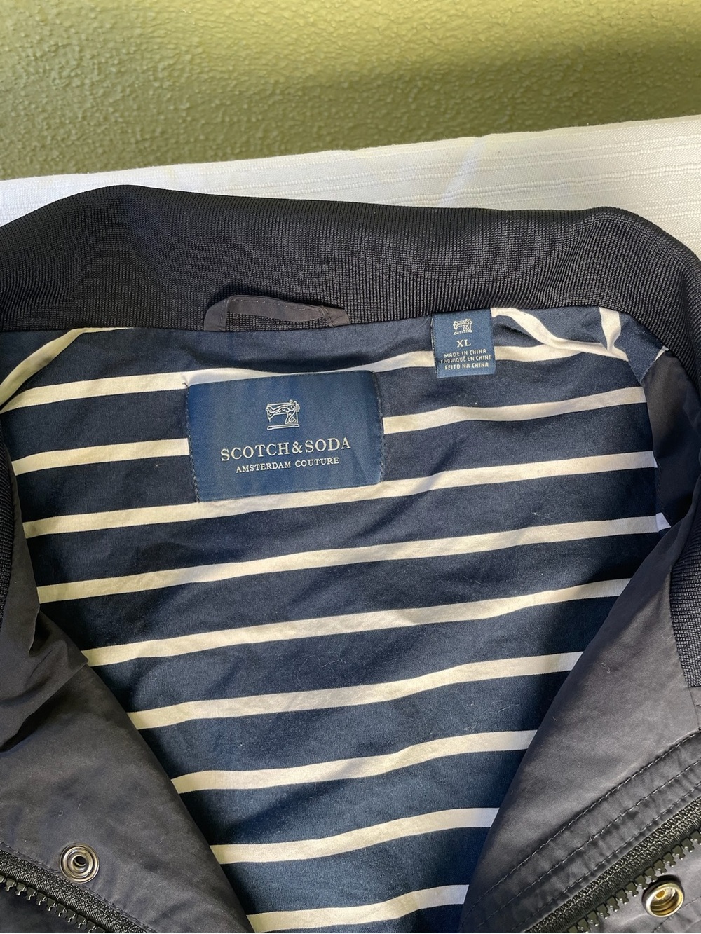 Scotch & Soda Navy Jacket size XL